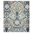 thumbnail image 2 of Hotel Quality Fabric Bathroom Shower Curtain: Floral Paisley Moroccan Damask (72 x 70 inches), 2 of 7