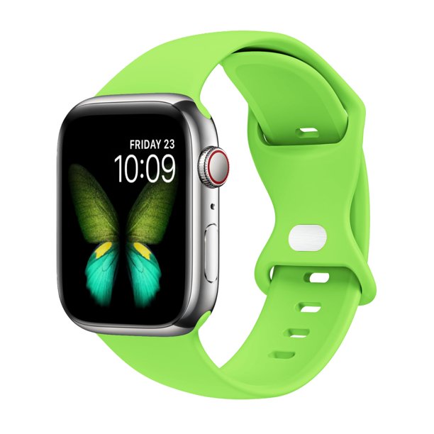 Tighesen Bandas Deportivas Compatibles Con Apple Watch Band Ultra 2/Ultra Se Series 9/8/7/6/5/4/3/2/1 38 Mm 40 Mm 41 Mm 42 Mm 44 Mm 45 Mm 49 Mm S/M M/L Para Mujeres/Hombres Correa De Silicona Para Iwa