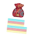 thumbnail image 4 of Juguetes sensoriales, juguete antiestrés, regalo calmante, juguete portátil para concentrarse y calmarse, juguete de doble cara rojo, 4 of 9