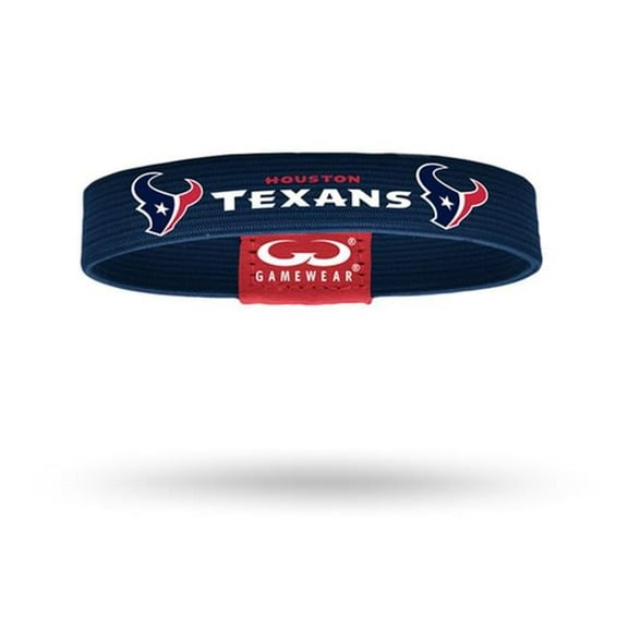 Houston Texans Nfl Core Wristband Wristband, Large