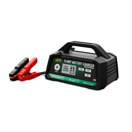 Battery Tender® 12V, 15 Amp / 8 Amp / 2 Amp Selectable Chemistry Battery (Best Battery Tender For Car Storage)