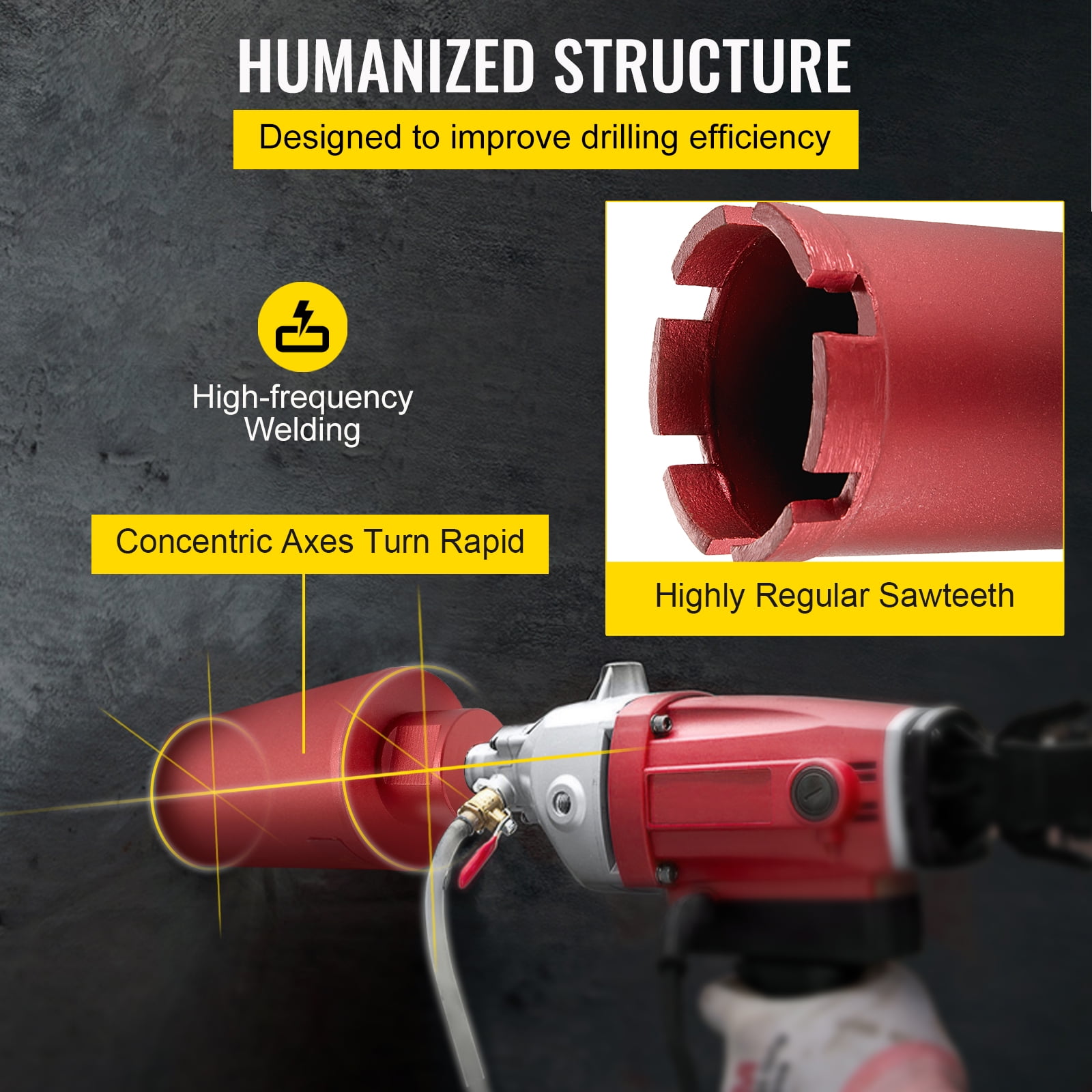 VEVOR Diamond Core Drill, 3\