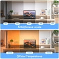 thumbnail image 4 of WILLED 5W Dimmable Mirror Lights 3 Colors Adjustable Makeup Light with 120 LED 2500mAh Rechargeable Under Cabinet Led Stick on Touch Light,Magnetic Wall Light for Cabinet Kitchen Closet Bedside Desk, 4 of 8