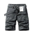thumbnail image 4 of Birdeem Mens Shorts Mens Plus Size Cargo Shorts Multi-Pockets Relaxed Summer Beach Shorts Pants, 4 of 10