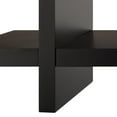 thumbnail image 2 of Interlocking Floating Wall Shelf Ledge Storage Cubby, Black, 2 of 7