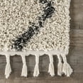 thumbnail image 3 of nuLOOM Michelle Diamond Trellis Tassel Area Rug, 7' 10" x 10', Michelle Off-white, 3 of 6