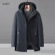 thumbnail image 5 of 2024 Nuevos abrigos de plumón con capucha y relleno de plumón de pato para hombre, chaqueta de invierno de marca para hombre, abrigos casuales tipo saco para hombre, 5 of 5