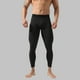 thumbnail image 5 of Pantalones de yoga largos para hombre, sólidos, transpirables, absorbentes del sudor, térmicos, de alta elasticidad, de poliéster., 5 of 7