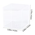 thumbnail image 3 of Kitchen Storage Organizer Home Hwuxmo Small Three Dimensional Box Box Pudding Cup Yogurt Cup Sawdust Cup Fully Transparent Without Cover Plastic Small Three Dimensional Box 18pc, 3 of 9
