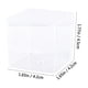 thumbnail image 3 of onlyliua Ofertas Flash Caja Pequeña Tridimensional Caja Vaso para Pudín Vaso para Yoga Vaso para Aserrín Total Transparencia Sin Tapa Caja Pequeña Tridimensional Deplástico 18 Piezas, 3 of 7