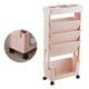 thumbnail image 4 of Estantería móvil, estantería móvil, estantería organizadora de almacenamiento con múltiples capas, estantería de organización rodante, características de vanguardia, 4 of 12