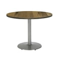 thumbnail image 4 of KFI Studios Urban Loft 2.5' Round Dining Table, Natural, Silver Base, 4 of 6