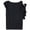 Black - navy, variant on Helmut Lang Womens Satin Knit Blouse, Black, X-Small