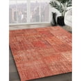 thumbnail image 2 of Ahgly Company Indoor Rectangle Contemporary Red Patchwork Area Rugs, 3' x 5', 2 of 6