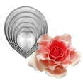 thumbnail image 1 of Rose Cutter Water Drop Shape Fondant Flower Mold Petal Stencils Cookie Cutters, 1 of 11