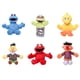 thumbnail image 1 of Set de muñecos de peluche Streets Elmos Big Bird Cookie Monster, 1 of 5
