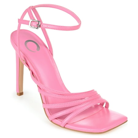 

Journee Womens Louella Tru Comfort Foam Open Toe High Stiletto Dress Sandals