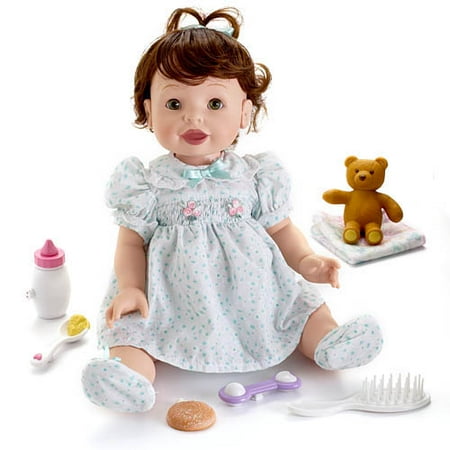 Amazing Baby in Mint Smocked Dress