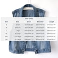 thumbnail image 2 of Gytharion Women's Denim Vests Casual Fashion Vintage Jean Vests Lapel Button Down Sleeveless Jackets with Pockets, 2 of 5