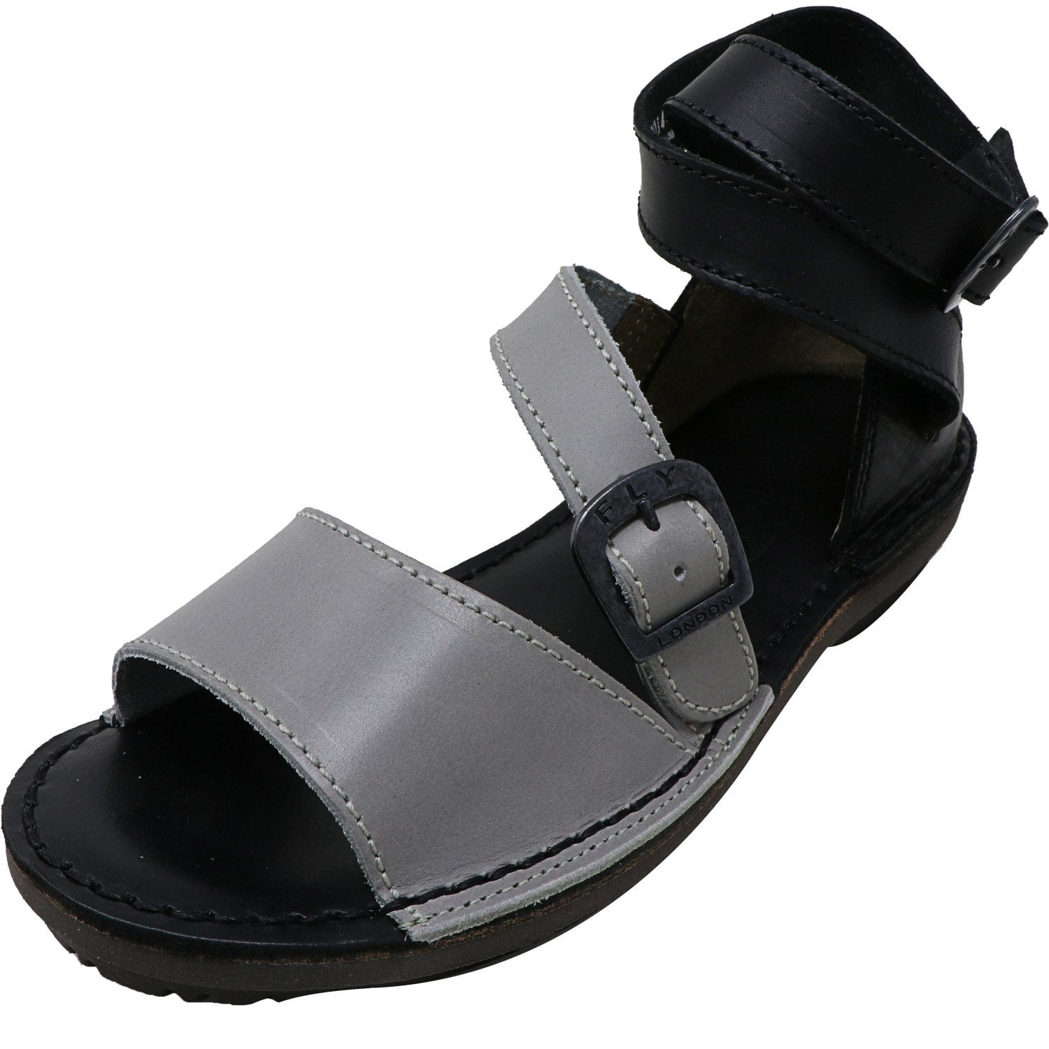 fly london black sandals