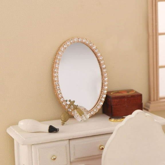 4 Pcs Mini Stuff Makeup Mirror Mirrors for Decoration Child