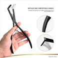 thumbnail image 3 of 3X Cinta en Pinzas para Extensiones de Cabello Extensiones de Superficie de Acero Inoxidable Cinta de Sellado Abrazadera Alicates Herramienta, 3 of 7