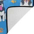 thumbnail image 4 of FREEAM Cute Animal Dog Non Slip Area Rug for Living Dinning Room Bedroom Kitchen, 2' x 3'(24 x 36 Inch), Dog Paw Nursery Rug Floor Carpet Yoga Mat, 4 of 6