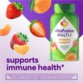 thumbnail image 3 of Vitafusion Multi+ Immune Support* – 2-in-1 Benefits & Flavors – Adult Gummy Vitamins with Vitamin C, Zinc, Daily Multivitamins, 90 Count, 3 of 14