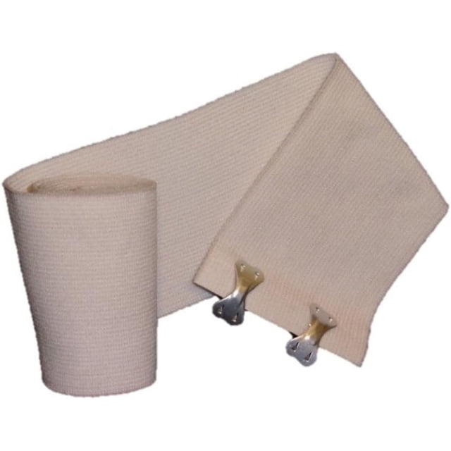 PinesC Economy Latex Free Knit Elastic Bandage, 6" x 10Yd (Stretched Length), 6 per Box
