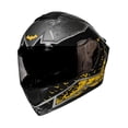 thumbnail image 2 of Casco Abatible Kov Batman Amarillo Dc Comics Con Led Certificado Dot, 2 of 4
