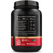 Optimum Nutrition Gold Standard 100% Whey Protein Powder, Double Rich Chocolate, 24g Protein, 2 Lb