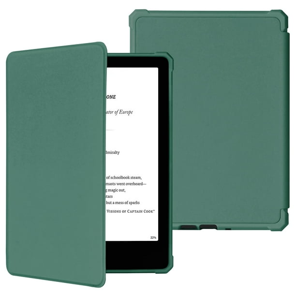Funda FUWANG para Kindle 6" 11th Gen 2024/2022 Verde oscuro