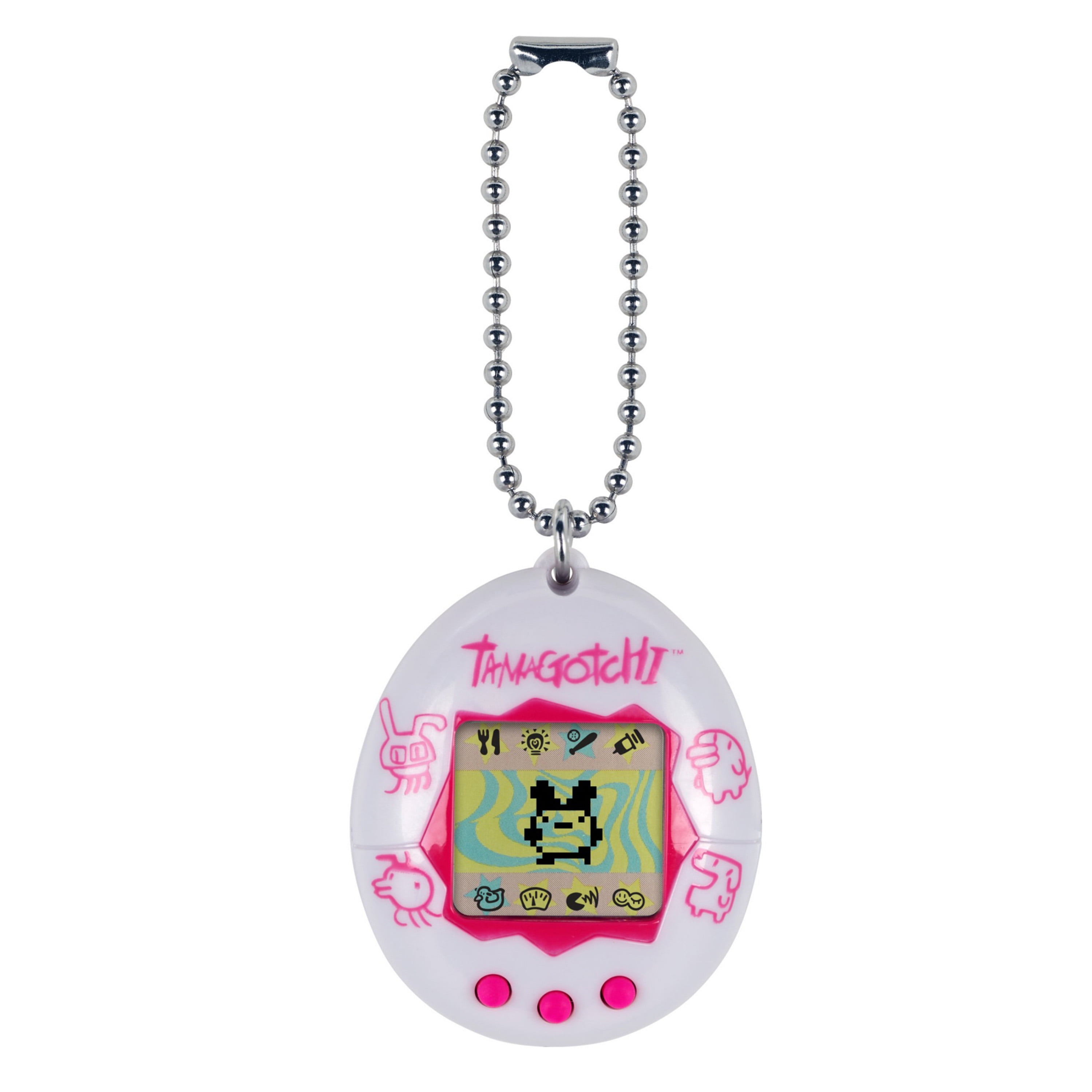 Bandai Original Tamagotchi Gen 2 Virtual Pet Pink Glitter  3296580428823 
