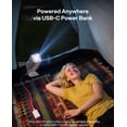 thumbnail image 4 of Aurzen BOOM Air Proyector Portátil con Google TV 4K Compatible, 4 of 9
