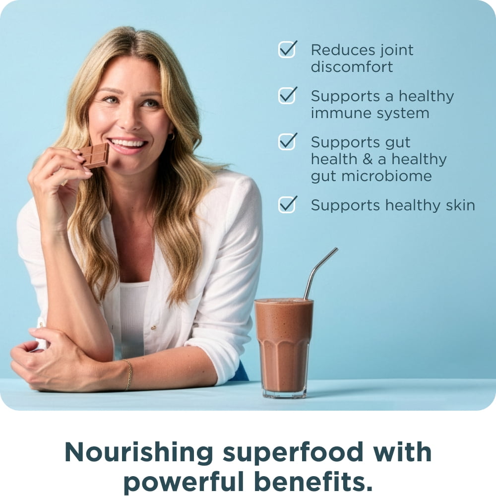 Ancient Nutrition Grass Fed, Bone Broth Protein Powder, 20g Protein, Hydrolyzed Collagen Peptides, Keto & Paleo Friendly, Supports Joint, Gut Health, Chocolate, 15 Servings