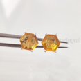 thumbnail image 2 of Citrine Stud Earring, Natural Citrine Earring, November Birthstone, Women Earring, 925 Silver, Anniversary Gift, Christmas, Thanksgiving, Silver Drops, Valentine Earring, Handmade Jewelry, Studs, 2 of 5