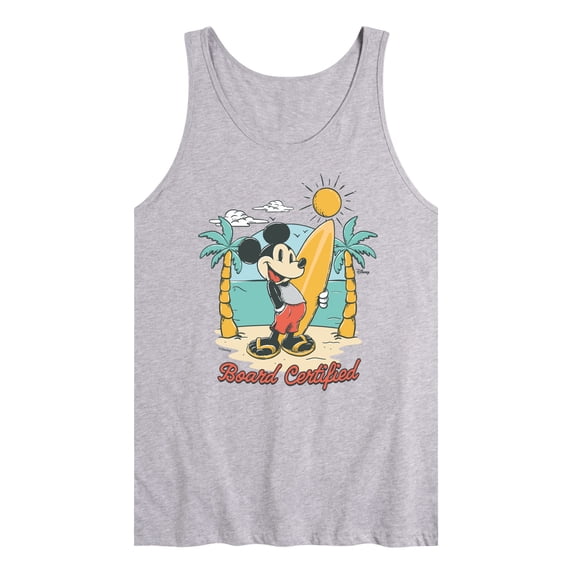 Disney - Board Certified Mickey - Men's Sleeveless Graphic Tank