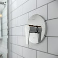 thumbnail image 4 of Pfister Pfirst Modern R89-0600 1-Handle Shower, Trim Only Less Showerhead, in Polished Chrome, 4 of 5