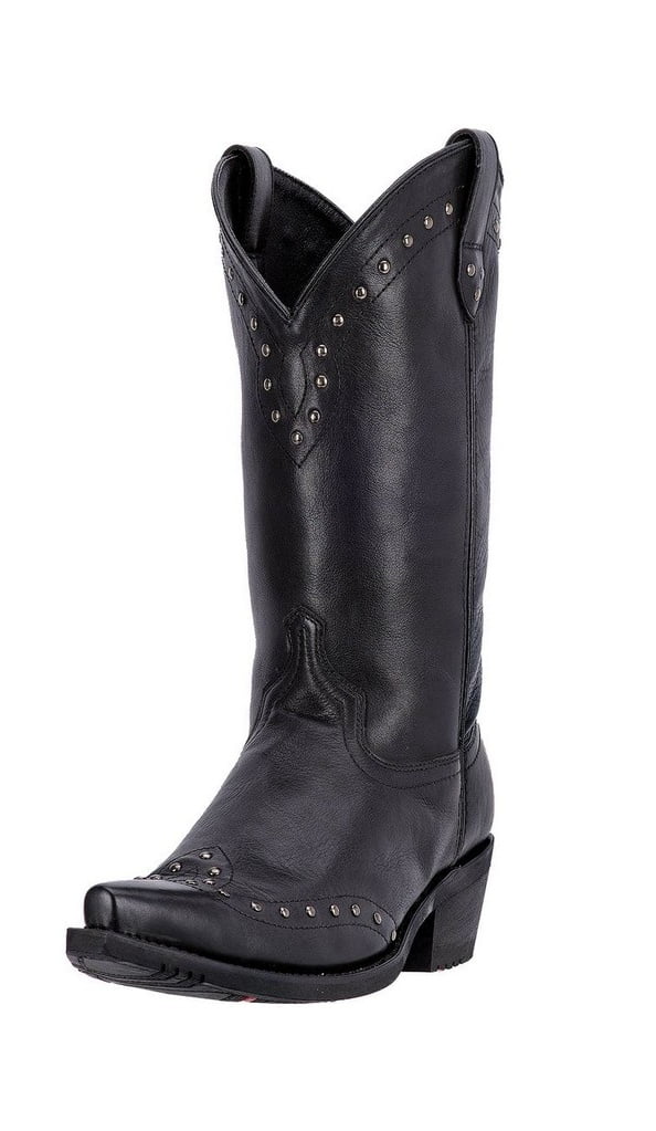 Dingo Western Boots Mens Jake Cowboy Snip Toe Leather Black DI5120