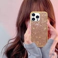 thumbnail image 6 of Compatible with Cute iPhone 13 Pro Bling Diamond Case Glitter for Women 3D Rhinestone Crystal Shiny Sparkly Protective Cover with Electroplate Plating Bumper Luxury Fashion Case Rose Gold, 6 of 14