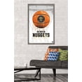 thumbnail image 2 of NBA Denver Nuggets - Drip Basketball 21 Wall Poster, 22.375" x 34", Framed, 2 of 3