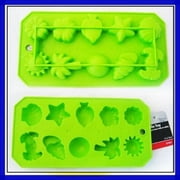 3 Silicone Ice Tray Sea Life Shaped Ice Cube Mold
