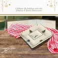 thumbnail image 5 of Spode Christmas Tree Square Chip & Dip, 5 of 7