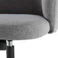thumbnail image 2 of Bush Furniture Pembroke Armless Desk Chair for Home Office in Warm Gray Fabric, 2 of 10