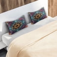 thumbnail image 6 of Satin Pillowcase Home Luxury Envelope Pillowcases Soft And Smooth Sun Moon & Stars, 6 of 6
