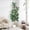 5FT, variant on Senfot 5FT Three Stem Artificial Fiddle Leaf Fig Tree Stylish Multi-Stem Faux Foliage Plant Weather Resistant Ornament for Patio Living Room Indoor Decor