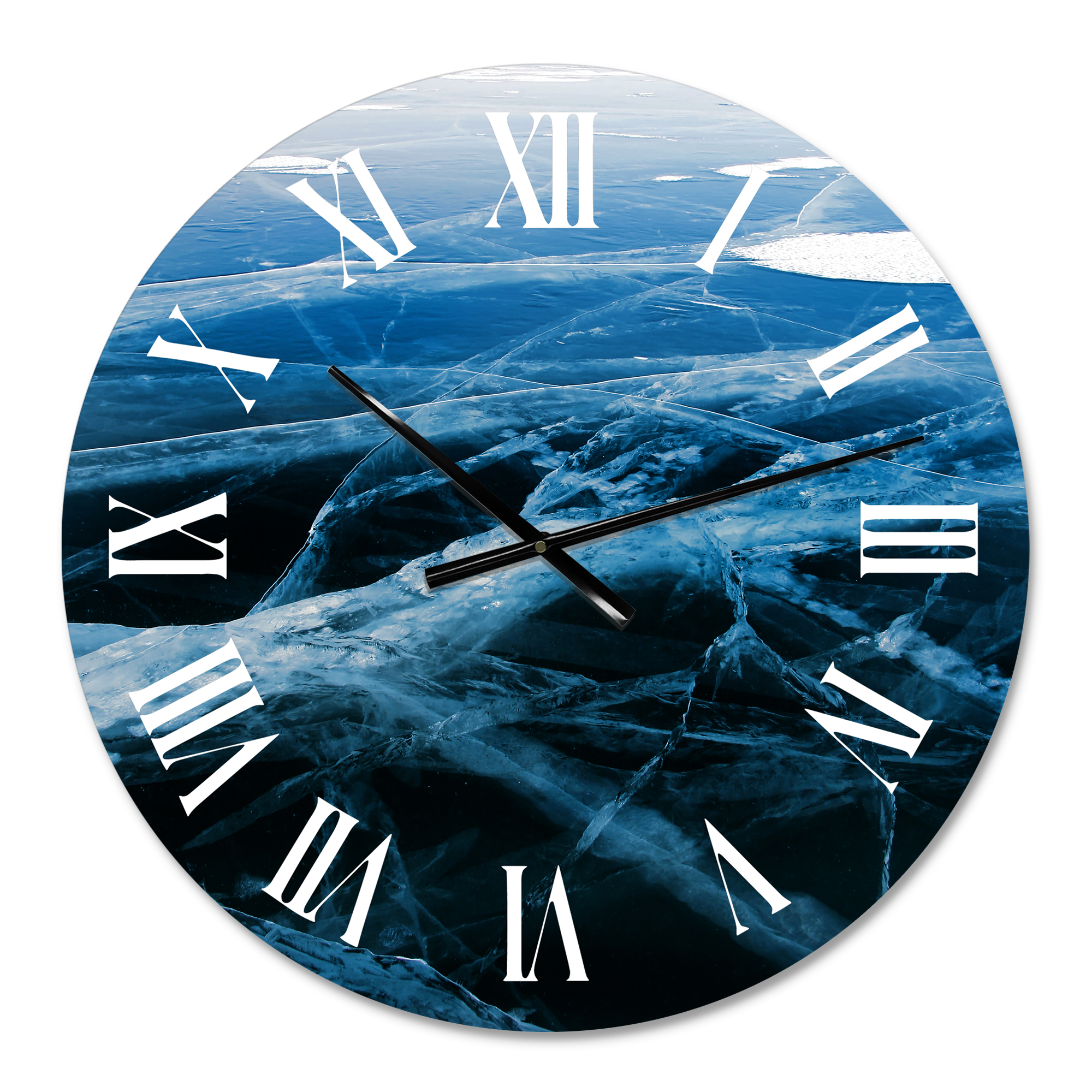 Designart 1 in Modern,Contemporary Wall Clock