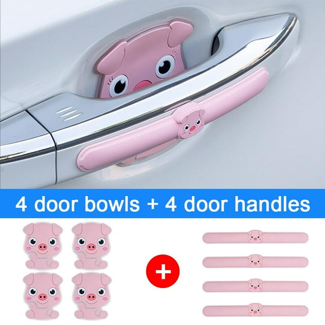 Car Door Bowl Sticker, Anti-collision Strip, For Car Door Decoratio S5I3 R5