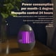 thumbnail image 3 of Luz de plagas de descarga eléctrica 20-100㎡ Lámpara LED silenciosa Ajustable Hogar Cabecera Iluminación de escritorio Control de atracción Repelente de insectos y plagas Blanco Recargable Bearachild HA064168-02B, 3 of 6