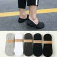 thumbnail image 6 of 3 pair Invisible Trainer socks  Men Womens Footsies No Shoe Show Liner Girls-BK, 6 of 6